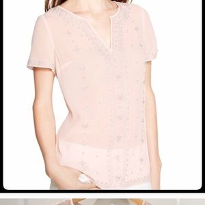 WHBM Sheer Blouse